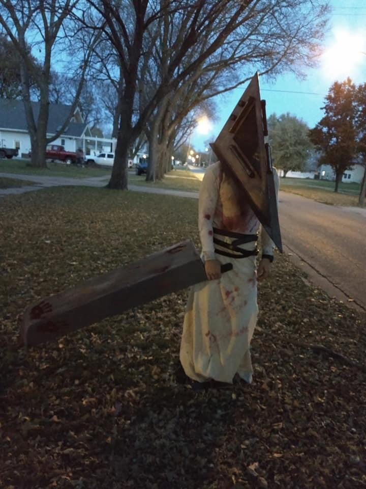 Eric Zimmer in Halloween costume